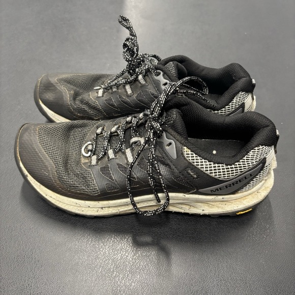 Merrell Women's Antora 3 Athletic‎ Shoes Black Hiking Trail Running J067590 - Picture 1 of 7
